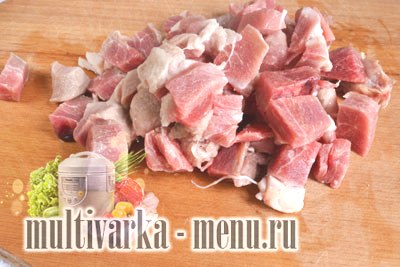 капуста со свининой в мультиварке рецепт