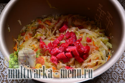 как приготовить капусту в мультиварке