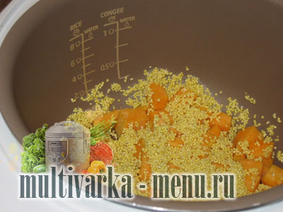 каша на молоке в мультиварке