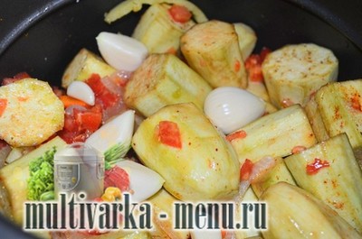 рецепт тушеных баклажанов в мультиварке