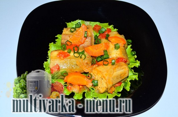 рецепт тушеных баклажанов в мультиварке