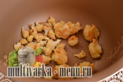 приготовить цветную капусту в мультиварке