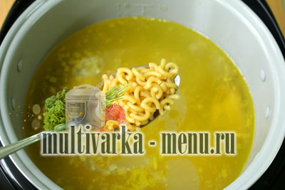 как приготовить суп в мультиварке