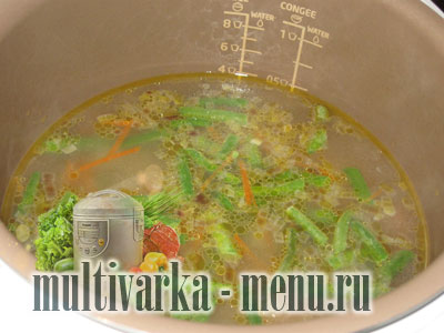как приготовить суп в мультиварке