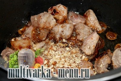 рецепт свинины в мультиварке