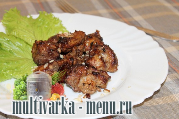 рецепт свинины в мультиварке