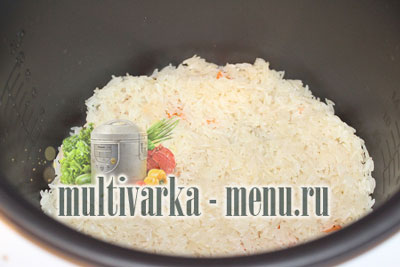 рис в мультиварке с фото