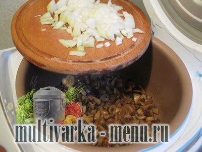 как приготовить грибы в мультиварке