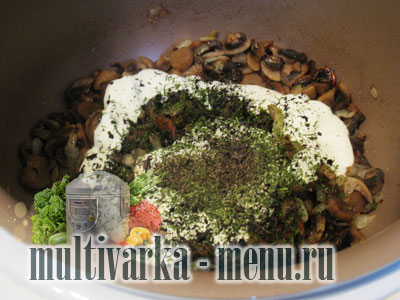 как приготовить грибы в мультиварке
