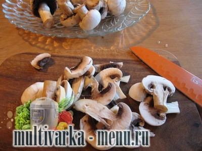 рецепт плова с грибами в мультиварке