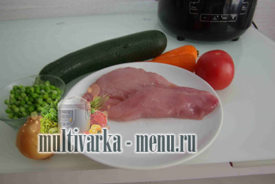 рагу с курицей в мультиварке рецепт