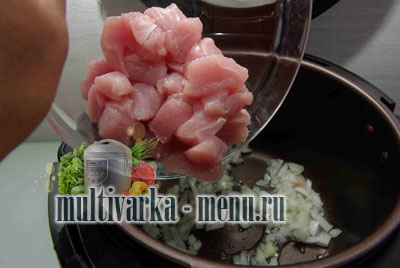 рагу с курицей в мультиварке рецепт