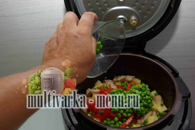 рагу с курицей в мультиварке рецепт