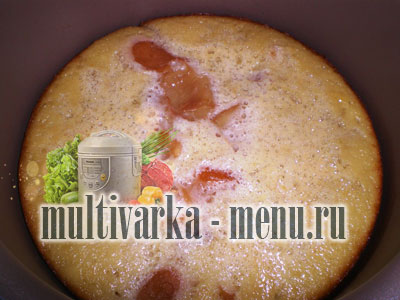 бисквит в мультиварке с фото
