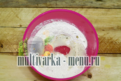 пицца в мультиварке с фото