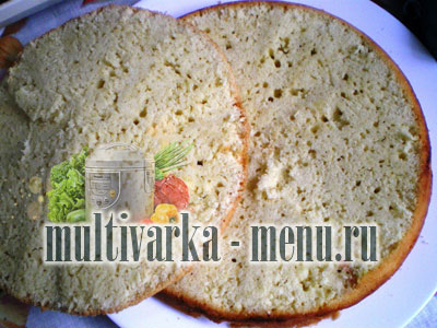 торт в мультиварке с фото