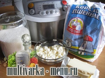 рецепт слойки в мультиварке из творога 