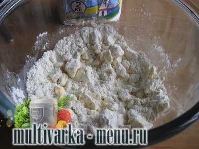 рецепт слойки в мультиварке из творога 